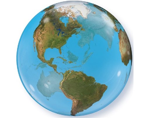 22IN PLANET EARTH BUBBLE