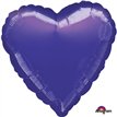 18IN METALLIC PURPLE HEART FOIL