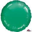18IN METALLIC GREEN CIRCLE FOIL
