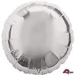 18IN METALLIC SILVER CIRCLE FOIL