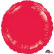 18IN METALLIC RED CIRCLE FOIL