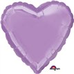 18IN PEARL LAVENDER HEART FOIL