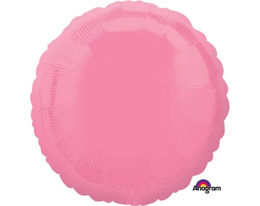 18IN BRIGHT PINK CIRCLE FOIL