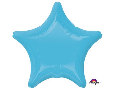 19IN CARIBBEAN BLUE STAR FOIL