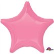 19IN BRIGHT PINK STAR FOIL