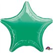 19IN METALLIC GREEN STAR FOIL