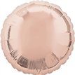 18IN ROSE GOLD CIRCLE FOIL