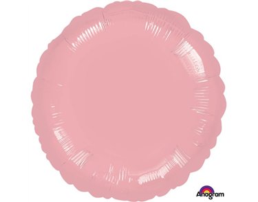 18IN MET PEARL PASTEL PINK CIRCLE FOIL