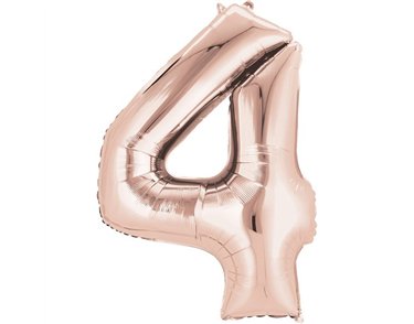 ROSE GOLD 4 SUPERSHAPE FOIL BALLOON