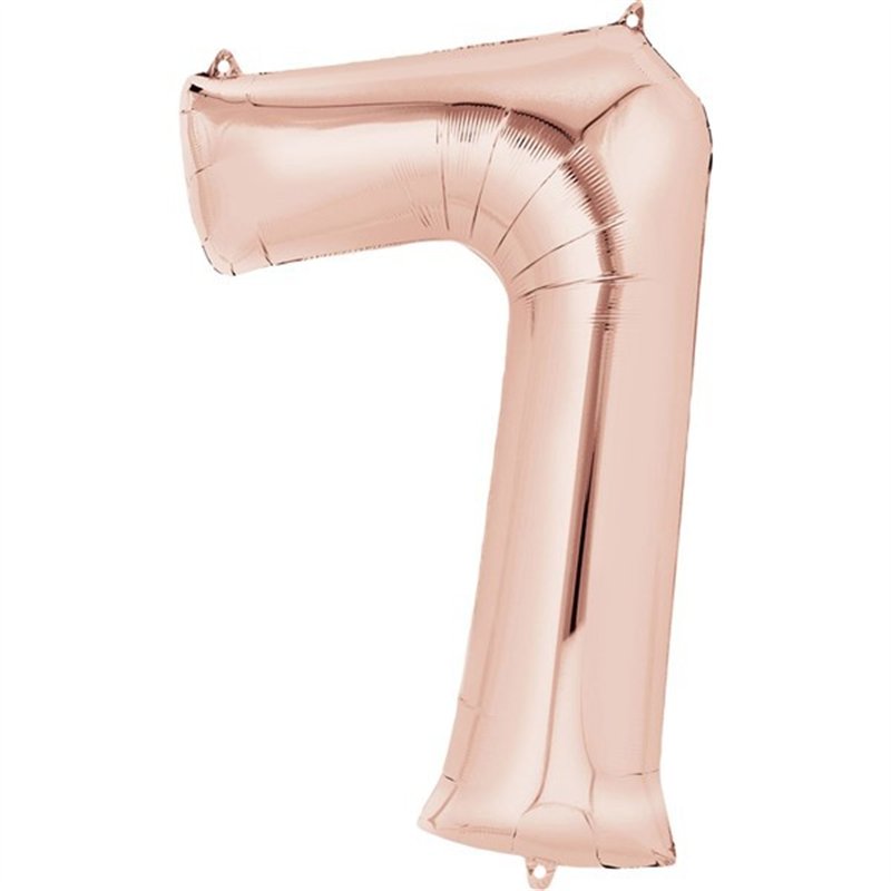 ROSE GOLD 7 SUPERSHAPE FOIL BALLOON