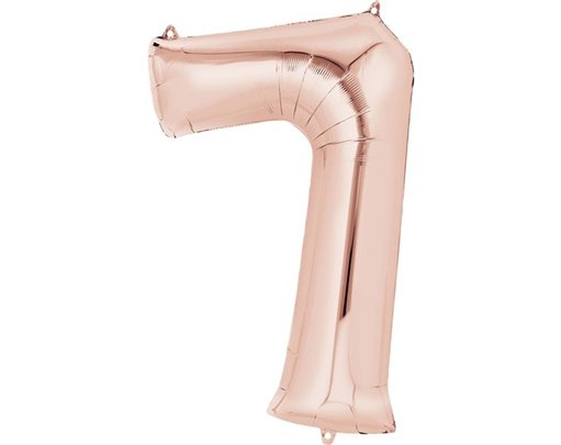 ROSE GOLD 7 SUPERSHAPE FOIL BALLOON