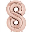 ROSE GOLD 8 SUPERSHAPE FOIL BALLOON