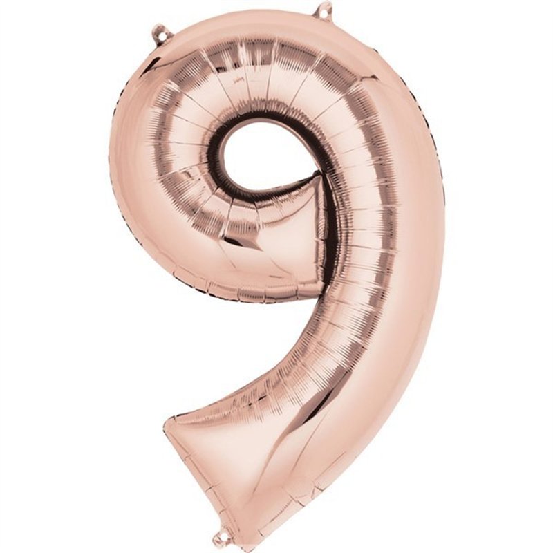 ROSE GOLD 9 SUPERSHAPE FOIL BALLOON