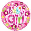 18IN BABY GIRL FLOWER GELLIBEAN FOIL