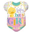 18IN BABY CLOTHES GIRL SHAPE FOIL