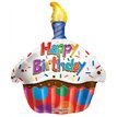 18IN BIRTHDAY CUPCAKE FOIL SHAPE