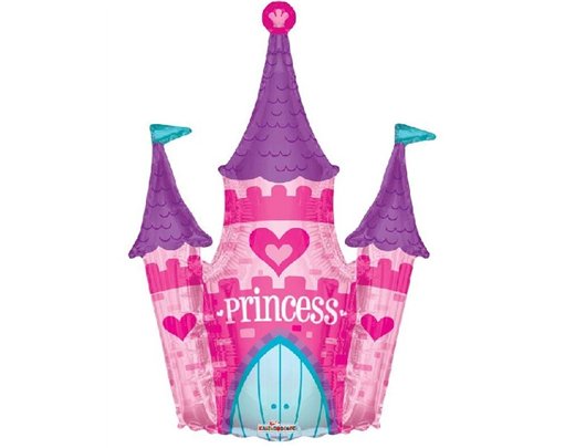 36IN PRINCESS CASTLE SUPERSHAPE FOIL