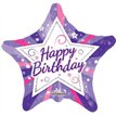 18IN HAPPY BIRTHDAY STAR FOIL