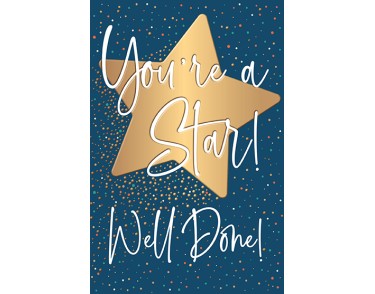 Your A Star - Well Done!