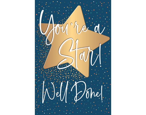 Your A Star - Well Done!