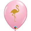 (25) 11IN FLAMINGO QUALATEX