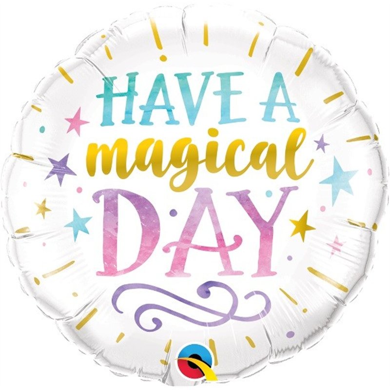 18IN HAVE A MAGICAL DAY FOIL BALLOON