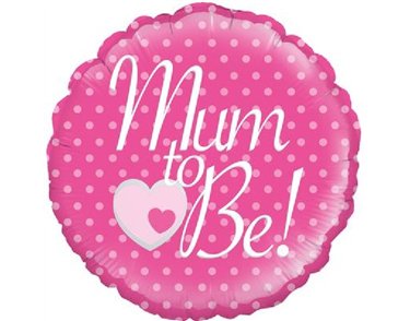 18IN MUM TO BE FOIL BALLOON