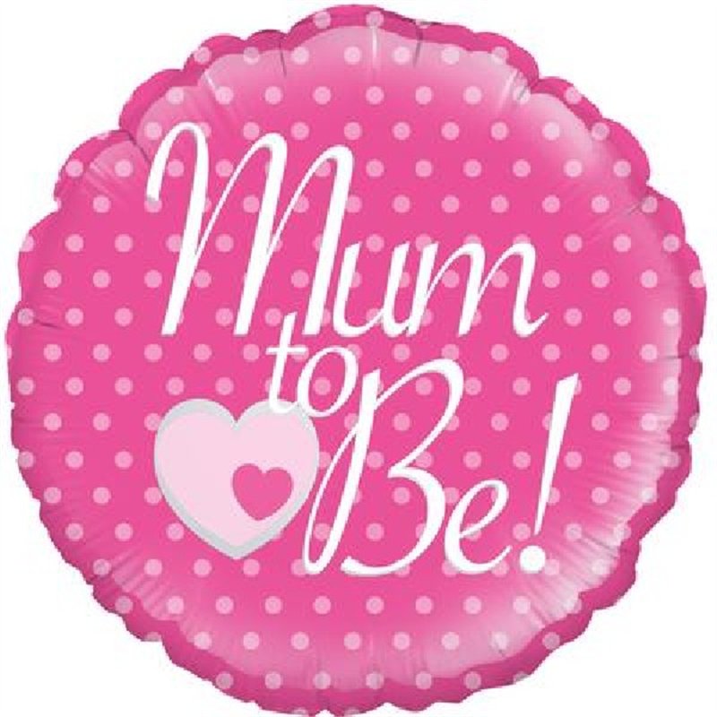 18IN MUM TO BE FOIL BALLOON