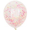 (6) 12IN NEON CONFETTI BALLOONS