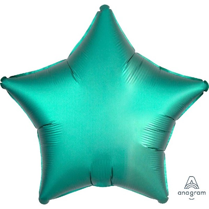 SATIN LUXE JADE STAR 19IN FOIL