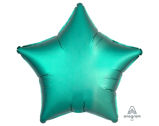 SATIN LUXE JADE STAR 19IN FOIL