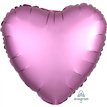 SATIN LUXE FLAMINGO HEART 18IN FOIL