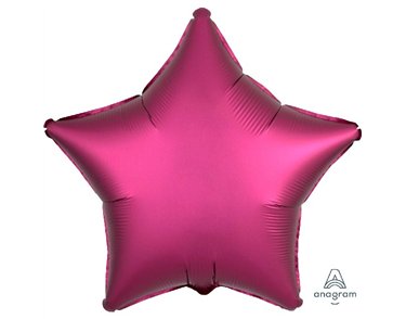SATIN LUXE POMEGRANATE STAR 19IN
