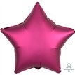 SATIN LUXE POMEGRANATE STAR 19IN