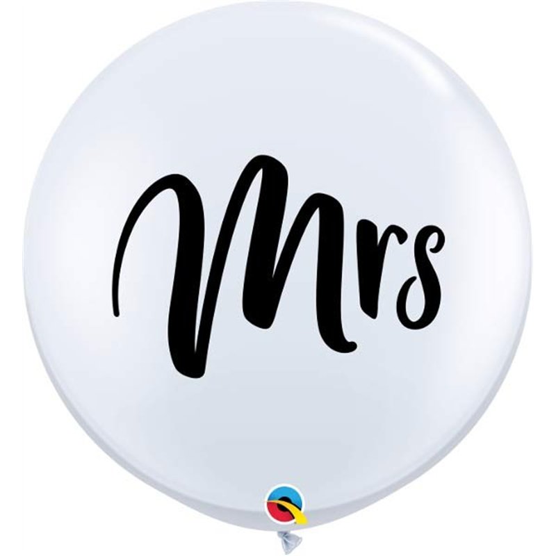 (2) 3F WHITE MRS. QUALATEX