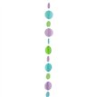 1.2M CIRCLE TEAL BALLOON TAILS