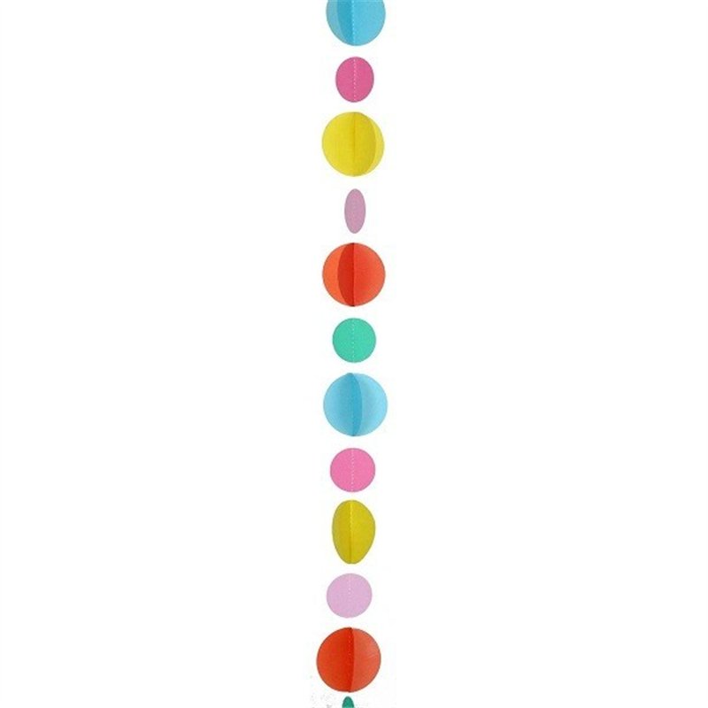 CIRCLE MULTI COLOUR BALLOON TAILS