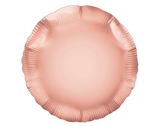 18IN ROSE GOLD ROUND FOIL BALLOON