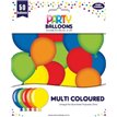 (50) MULTI-COLOUR BALLOONS 6S