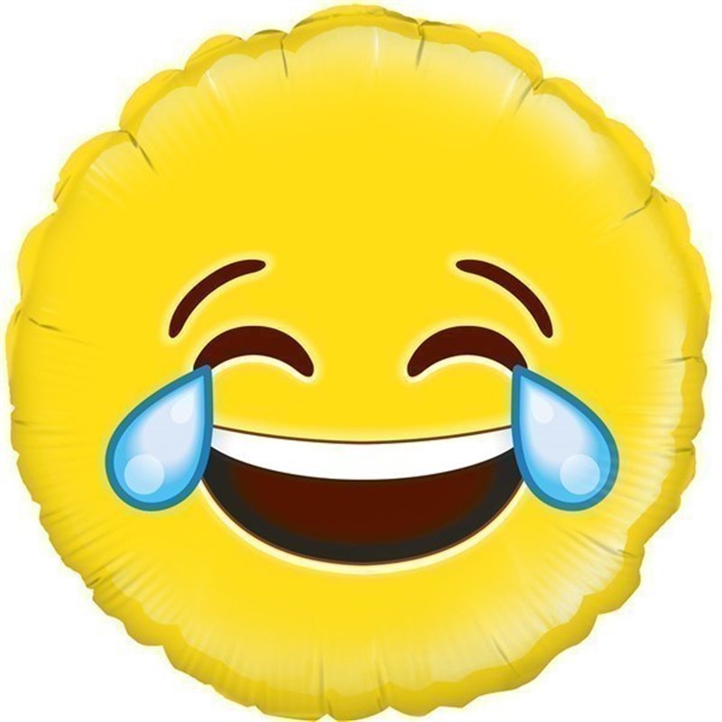 18IN LOL EMOJI FOIL BALLOON