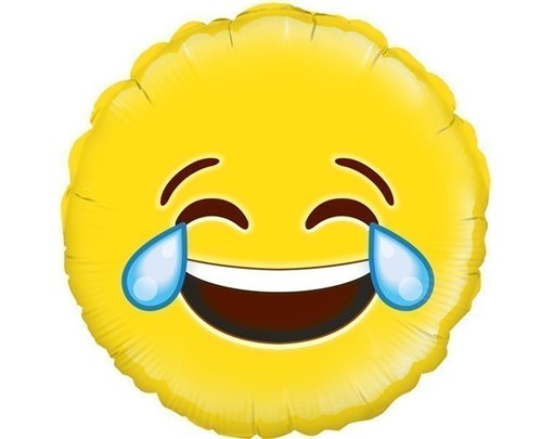 18IN LOL EMOJI FOIL BALLOON