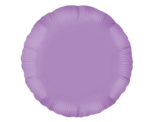18IN PASTEL LAVENDER ROUND FOIL BALLOON