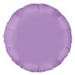 18IN PASTEL LAVENDER ROUND FOIL BALLOON