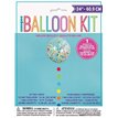 24IN CLEAR GIANT BALLOON WITH TASSEL