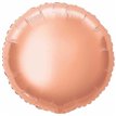 18IN ROSE GOLD ROUND FOIL BALLOON
