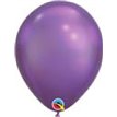 (100) 11IN CHROME PURPLE QUALATEX