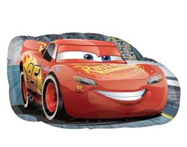 CARS LIGHTNING MCQUEEN S/SHAPE
