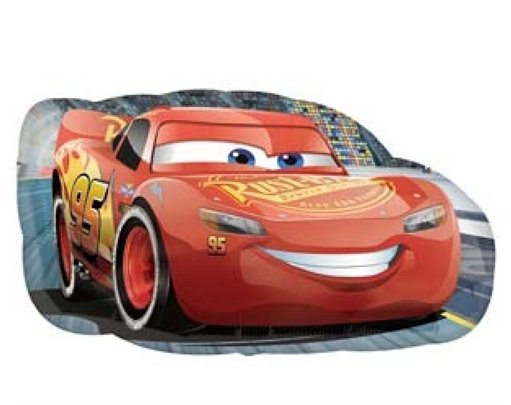 CARS LIGHTNING MCQUEEN S/SHAPE