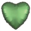 18IN SATIN LUXE EMERALD HEART FOIL