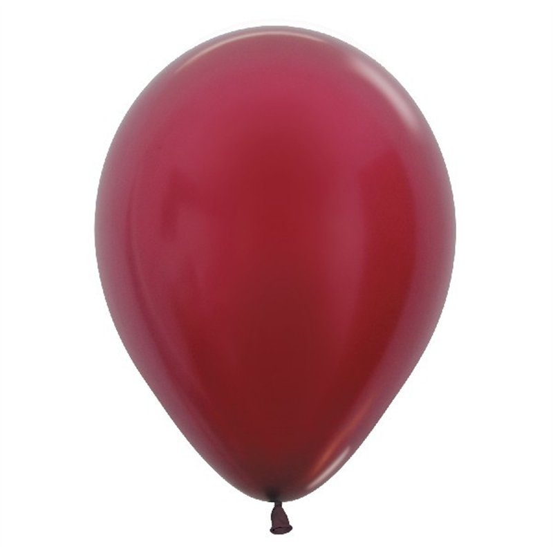 (50) 12IN MET BURGUNDY SEMPERTEX (20000864)